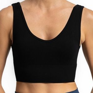 Elietian Seamless Ribbed Bra